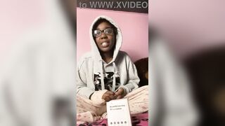 Black Web camera Angel Model Unboxing FRESH Sex Toy