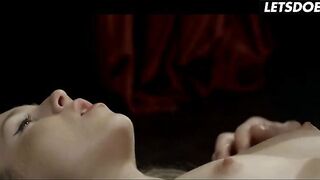 Lesbo Bathtub Massage, They Soap Each Inch of Her Body... Close-Up on Her Trickling Moist Twat