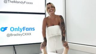 Step Mama Mandy FoXXX Rubs Your Feet, Legs, And Gets Creampie! Bradley C XXX - The Mandy FoXXX