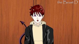 INCUBUS' REBIRTH - Cockvore Muscle Growth Animation