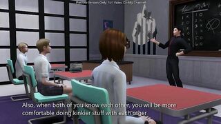 Lustful Girlfriend Gets Drilled For Education - sims 4 - CG animation