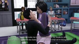 Lustful Girlfriend Gets Drilled For Education - sims 4 - CG animation