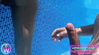 On our final vacation we got our fresh underwater camera, screwed in and without the pool and shared it with Wifebucket
