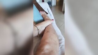 Let's expect for the foot licker