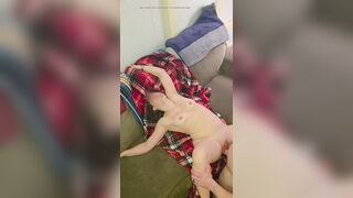 This babe Doesn't Stop Cumming!