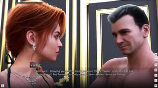 Boundaries of Morality - the Paris Business Voyage with Victor: Will Emma Cross the Line? - Part three: 1st Time with the Booty Plug