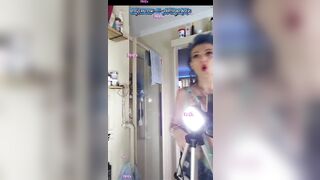 Grwm Rock Gal Dyeing My Hair Blue Dance Party & Washroom Enjoyment (pov)