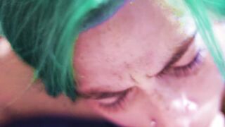 Tattoed Honey Mouths Me, I Bang Her Butt With Creature Dick