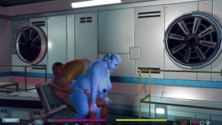 Screwing A Sexy Alien