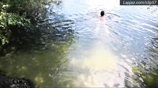 Solo Boy Berlin Lakes SFW FKK Naturist Swim - Lapjaz.com Ecosexual Ecoporn