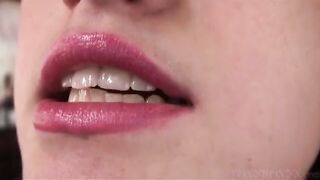 LIPSTICKED LIPS ARE GREAT AROUND YOUR KNOB