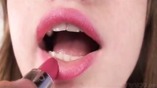 LIPSTICKED LIPS ARE GREAT AROUND YOUR KNOB
