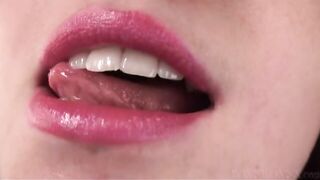 LIPSTICKED LIPS ARE GREAT AROUND YOUR KNOB