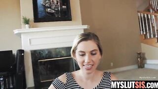 Stepbro Bangs Stepsis Niki on the Daybed Whilst They Make Their Own Episode - Myslutsis