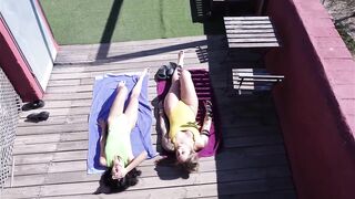 We Spied on the Neighbors with a Drone, but They Noticed, so We Screwed 'em so They Wouldn't Say Everything