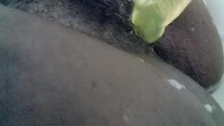 KatanaTheJedi Bathtub play time solo toy masturbation