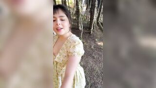 Bang me hard previous to some one watch us! Nice-looking Girlfriend Screws Me on our 1ST DATE in the Forest