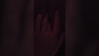 Masturbating my wanton twat to climax