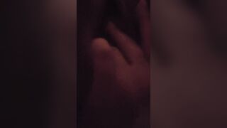 Masturbating my wanton twat to climax