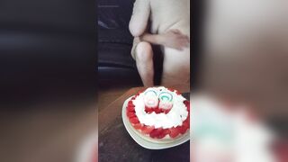 Birthday of a very horny granny 62 years old