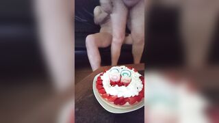 Birthday of a very horny granny 62 years old