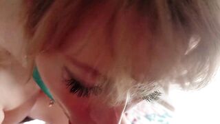 Kewl older married floozy Aimee: weenie in throat and loud shaking orgasms. Everybody would like to marry such a nasty whore! ))