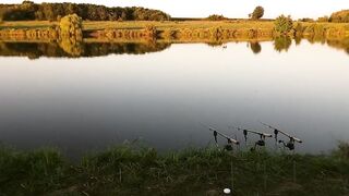 POV Outdoor Blow job on fishing from s - Nature Oral-sex