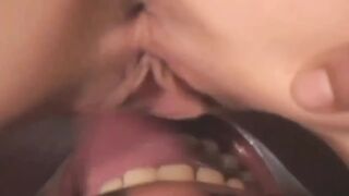 Blond Babe Devours BBC Whilst Getting Pounded Hard