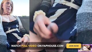 Trans Woman on a Bus Pulls Her Weenie Out