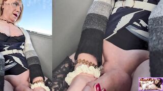 Trans Woman on a Bus Pulls Her Weenie Out