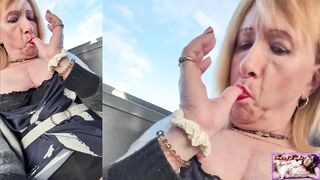 Trans Woman on a Bus Pulls Her Weenie Out