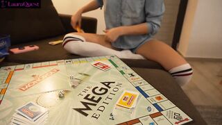I Lost at Monopoly... So This chab Made Me Pay With My Snatch