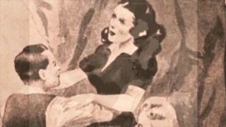 retro erotic art