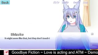 Goodbye Fiction ~ Love is acting and ATM ~ Demo (Free Steam Demo Game) Adult, Manga, animetion, Comedy, Erotic, NSFW, Story Rich