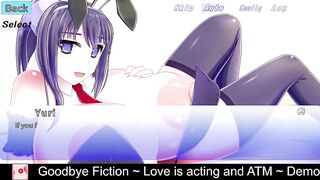 Goodbye Fiction ~ Love is acting and ATM ~ Demo (Free Steam Demo Game) Adult, Manga, animetion, Comedy, Erotic, NSFW, Story Rich
