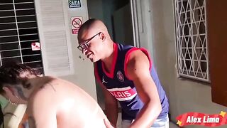 I ate the butt of the massage parlor employee.