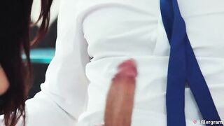 KILLERGRAM - Julia De Lucia And Mariska X Can’t Resist The Recent Dude And Dive Into A Vehement Three-some