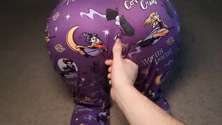 Beauty in pajamas gets screwed on Halloween night