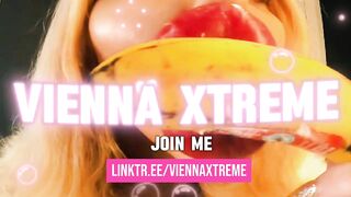1st Time Jerking my Futanari Jock getting it Permanent Larger - Vienna Xtreme
