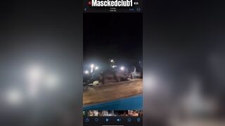 Afro Live public stage sex dwarf