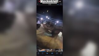 Afro Live public stage sex dwarf