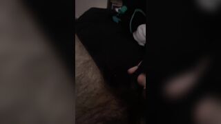 Masturbation in my hawt recent outfit :three