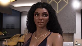 virginal Thick PAWG gets enticed by her trans boss