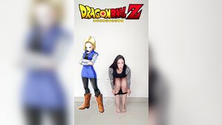 Androide eighteen cosplay