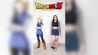 Androide eighteen cosplay