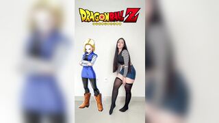 Androide eighteen cosplay