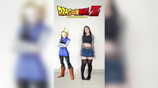 Androide eighteen cosplay