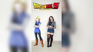 Androide eighteen cosplay