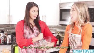 Cozinhar acabou levando eles a uma orgia LEGENDADO