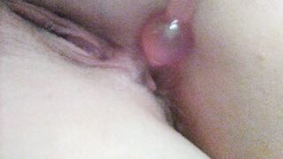 Playing with anal beads